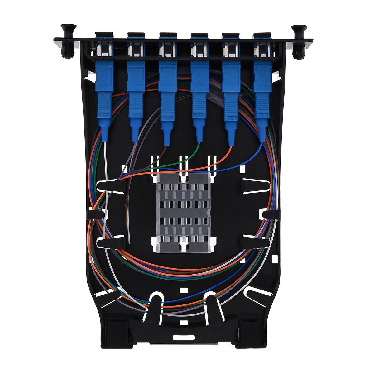 HD Splice Cassette, 06 Fiber, Simplex, SC/UPC, 9 µm OS2, 1 m Pigtails 2